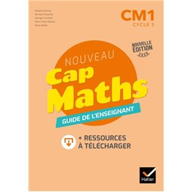 Cap Maths CM1 Éd. 2020 - Guide pédagogique + ressources à télécharger