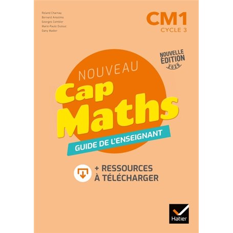 Cap Maths CM1 Éd. 2020 - Guide pédagogique + ressources à télécharger