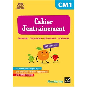 Mandarine CM1 - Français Éd. 2020 - cahier d'exercices EDL