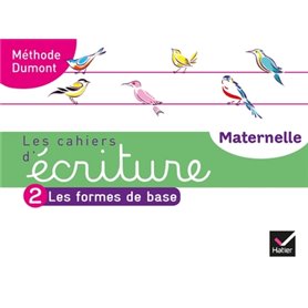 Les cahiers d'écriture - Maternelle MS, GS Éd. 2020 - Cahier n°2 : Les formes de base