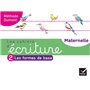 Les cahiers d'écriture - Maternelle MS, GS Éd. 2020 - Cahier n°2 : Les formes de base