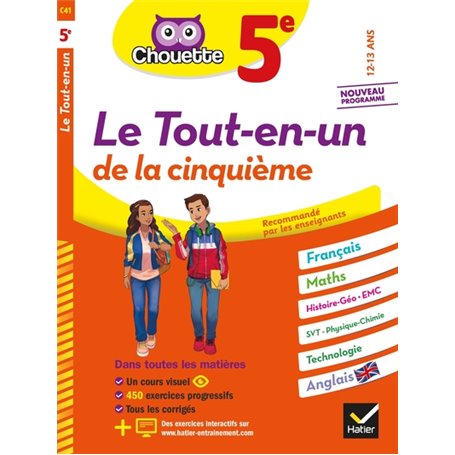 Chouette Le Tout-en-un 5e