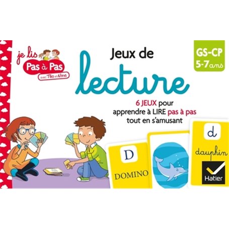 Jeux de lecture Téo et Nina GS-CP