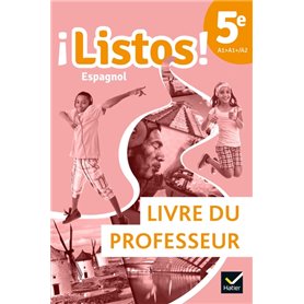 ¡Listos! espagnol 5e - Éd. 2021 - Livre du professeur