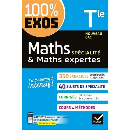 Maths (spécialité) & Maths expertes (option) Tle générale