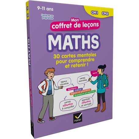 Mon coffret de leçons maths CM1-CM2