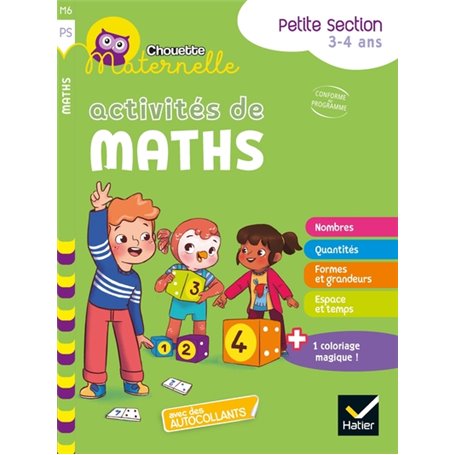 Chouette maternelle Activités de maths Petite Section