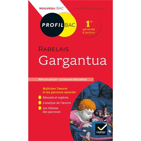 Profil - Rabelais, Gargantua (oeuvre au programme Bac 2024)