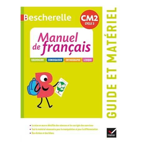 Bescherelle - Français CM2 Éd. 2021 - Guide pédagogique + ressources à télécharger