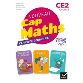 Cap Maths CE2 - Éd. 2021 - Cahier de Géométrie-mesure