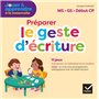Jouer & apprendre Français Maternelle PS, MS, GS Éd 2021 Boite de jeux le geste d'écriture