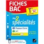 Fiches bac Mes 2 spécialités Tle générale : Physique-chimie, SVT & Grand Oral - Bac 2024