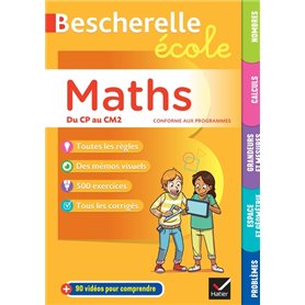 Bescherelle école - Maths (CP, CE1, CE2, CM1, CM2)