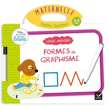 Livre ardoise Formes et graphisme PS