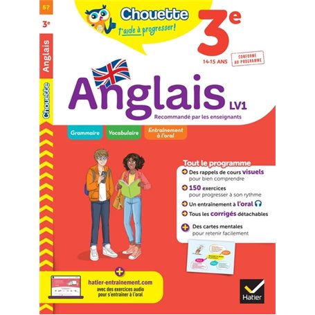 Anglais 3e  - LV1 (A2+, B1)