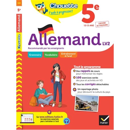 Allemand 5e - LV2 (A1 vers A2)