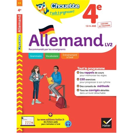 Allemand 4e - LV2 (A1+, A2)