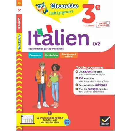 Italien 3e - LV2 (A2, A2+)