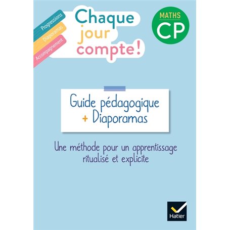 Chaque jour compte - Maths CP Ed. 2022 - Guide bi média et accès site + PPT