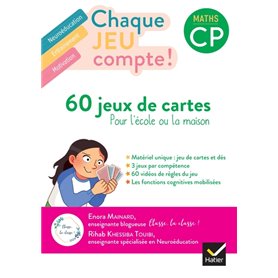 Chaque jeu compte - Maths CP Ed. 2022 -  60 jeux de cartes