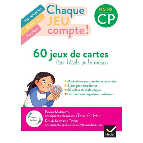 Chaque jeu compte - Maths CP Ed. 2022 -  60 jeux de cartes