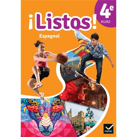 ¡Listos! espagnol 4e - Éd. 2022 - Livre élève