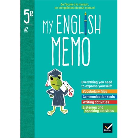 My English Memo - Anglais 5e- Éd. 2022