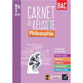 Mon carnet de réussite Philosophie Terminale - Ed. 2022 - Carnet élève