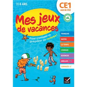 Mes jeux de vacances du CE1 vers le CE2- 2023