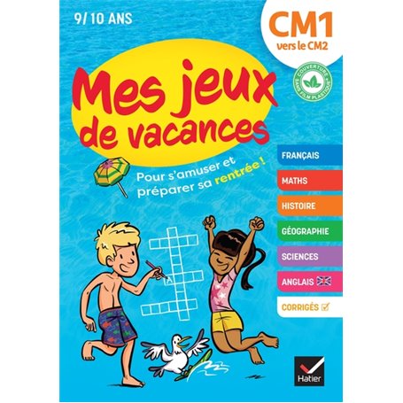 Mes jeux de vacances du CM1 vers le CM2- 2023