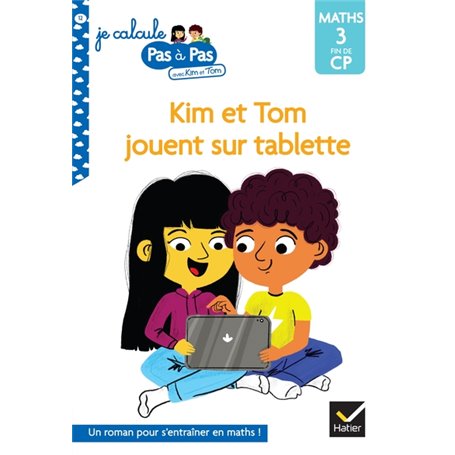 Kim et Tom jouent sur tablette