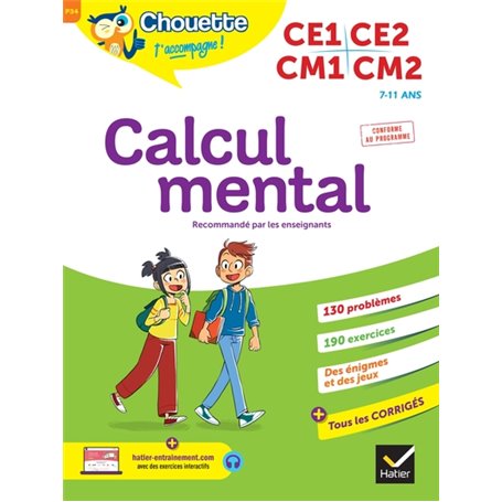 Calcul mental du CE1 au CM2