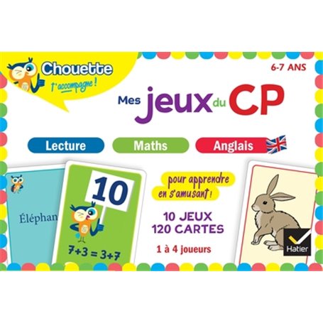 Mes jeux du CP en lecture, maths, anglais