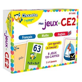 Mes jeux du CE2 en français, maths, anglais