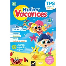 Cahier de vacances 2023 de la Toute Petite section vers la Petite section 2/3 ans