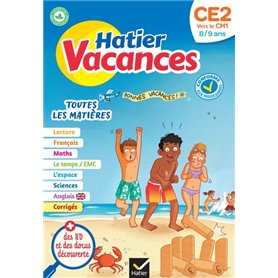 Cahier de vacances 2023 du CE2 vers le CM1 8/9 ans