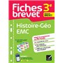 Fiches brevet Histoire-Géographie EMC 3e Brevet 2024