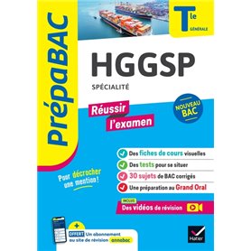 HGGSP Tle générale (spécialité) - Prépabac Réussir l'examen - Bac 2024