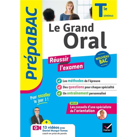 Prépabac Le Grand Oral Tle générale - Bac 2024