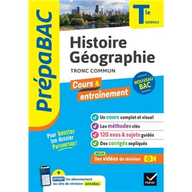 Prépabac Histoire-Géographie Tle générale - Bac 2024