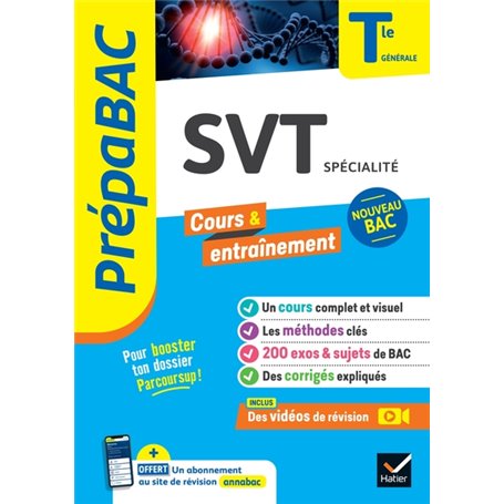 Prépabac SVT Tle générale (spécialité) - Bac 2024