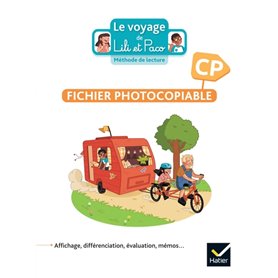 Le Voyage de Lili et Paco CP - Méthode de lecture - Ed. 2023 - Fichier de matériel photocopiable