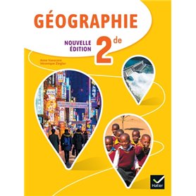 Géographie 2de - Ed. 2023 - livre élève