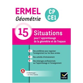 ERMEL - Géométrie CP/CE1 Éd. 2020 - Guide + ressources téléchargeables