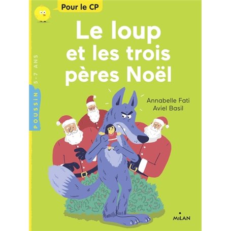 Le loup et les trois pères Noël