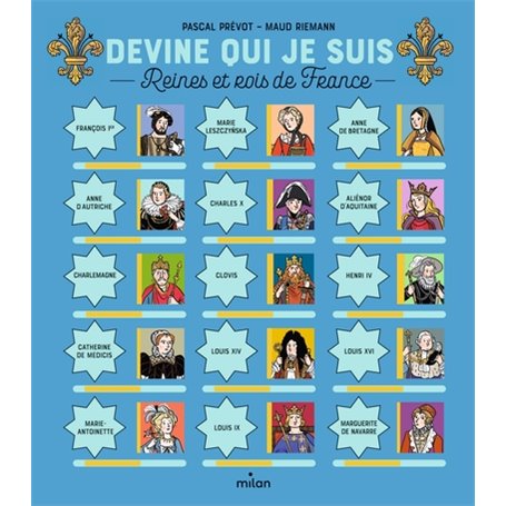 Devine qui je suis - Reines et rois de France