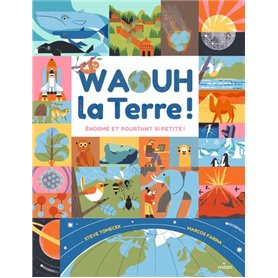 Waouh, la Terre ! Énorme, et pourtant si petite !