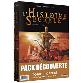 L'Histoire secrète - Pack T01 à T03