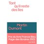 Tant qu'il reste des îles - Prix France Bleu / Page des Libraires 2021