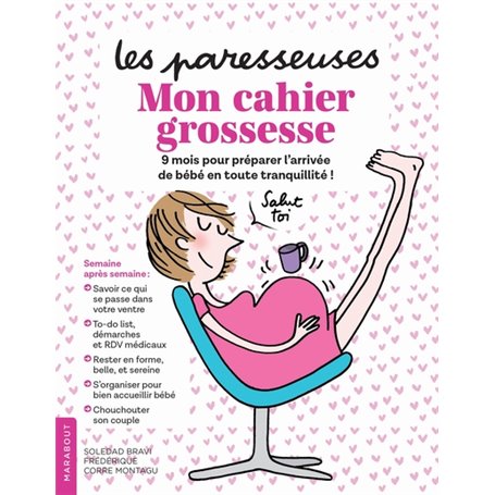 Les Paresseuses - Mon cahier grossesse